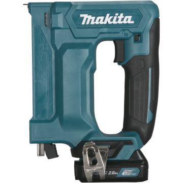 Agrafeuse 12 v cxt li-ion 2 ah 7 / 10 mm  makita - 2 batteries, chargeur, coffret - st113dsaj