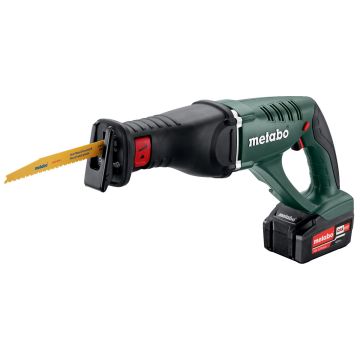 Scie sabre metabo ase 18 ltx 2 x 4,0 ah li-power, asc 55, coffret - 602269610