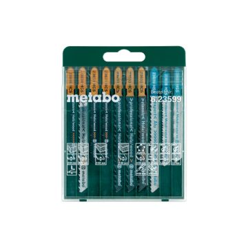 Assortiment de lames de scie sauteuse metabo 10 pièces - 623599000