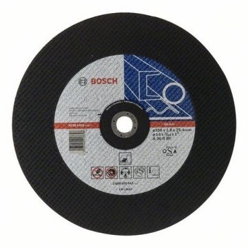 Disque EXPERT à tronçonner BOSCH à moyeu plat Spécial métaux 355X2.8X25.4 MM - 2608600543