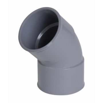 Coude NICOLL femelle femelle 45° Ø 40 mm - CH44