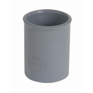 Manchon FF NICOLL - PVC gris - Ø 40 mm - M2H 