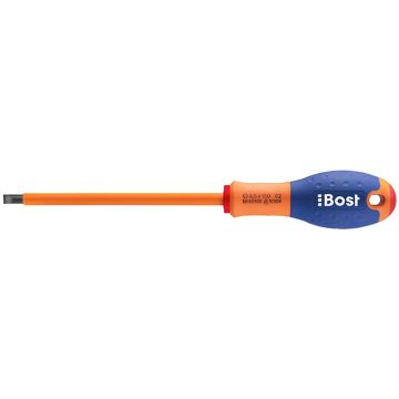 Tournevis BOST électricien - Lame plate Expert isolé 1000V - 2,5 X 50 mm - 626000