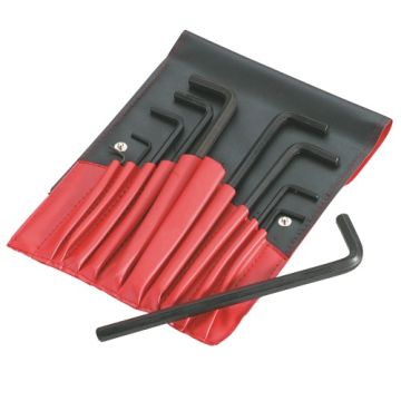 Trousse 10 clés males 6 pans a tête sphérique SAM - 67ATR10