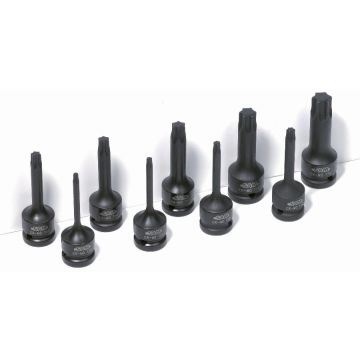 Douille tournevis 1/2 a chocs longue torx taille t45 SAM - NST45