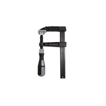 Presse à manche nylon LEMAN - tige acier - saillie 90 - section 22x5  - serrage 300 - 7070.187.030.