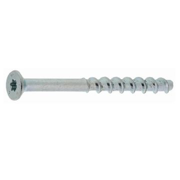 Boîte 100 Vis béton Tapcon CSK tête fraisée 6x100/65-45 SPIT - Ø6 - L.100 - Épais.max.45 - 058775