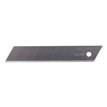 Carte de 10 lames de cutter STANLEY 18mm - 0-11-301
