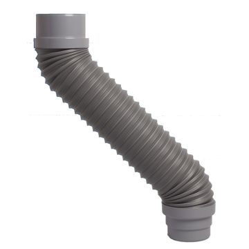 Raccord extensible évacuation MULTICOUDE - Extensible 190 à 290 mm - Ø 40 mm Femelle/Femelle