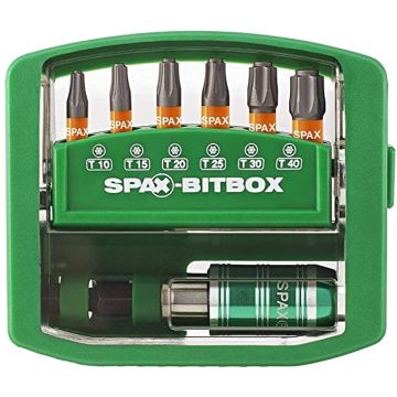 Porte embouts SPAX - T-STAR Plus - 6 embouts 25 mm - 4000007899019