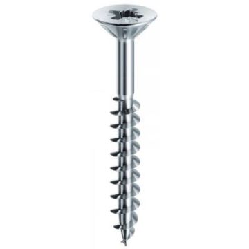 Vis à bois MUSTAD Panelvit - Pozidriv - Ø4.5x70 mm - Filetage partiel fraisante - Boite de 200 - PFACZP450700C8C