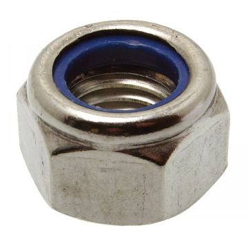 Bague de 200 écrous hexagonaux ACTON indesserrable avec bague nylon - Ø 4 mm - 626024