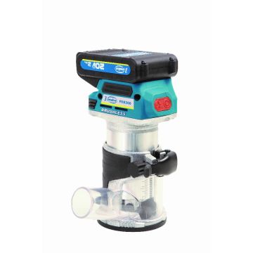 Affleureuse sans fil frb300 virutex - sans batterie - 3000100