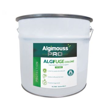 Algifuge coloré imperméabilisant