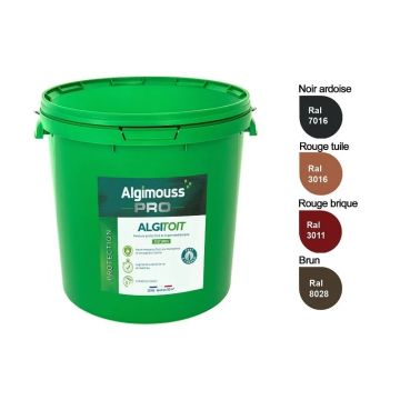 Peinture pour toiture Algitoit 20 kg (coloris au choix)