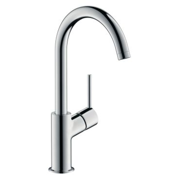 Mitigeur de lavabo talis s², bec haut, bec orientable sur 120°, chromé