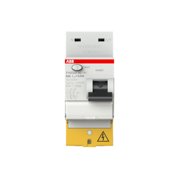 INTERRUPTEUR DIFFÉRENTIEL ABB- FH202S - 2P - 63A - 30MA - TYPE AC-UNIVERSEL AUTO