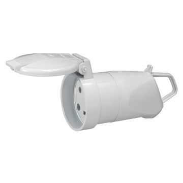 Prolongateur 2P+T 20A 400V~ avec volet de protection - Legrand