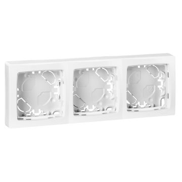 Cadre saillie 3 postes Appareillage saillie blanc - Legrand
