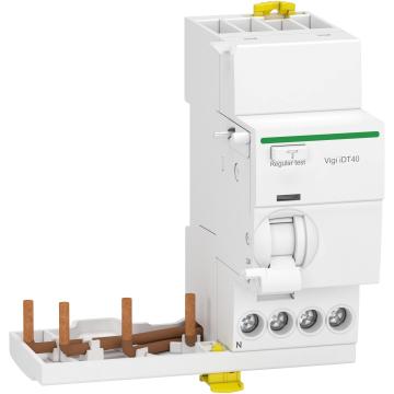 Acti9 iDT40 - Bloc diff Vigi Départ - 3P+N - 25A - 30mA - Type AC - SCHNEIDER ELECTRIC - A9Y62725