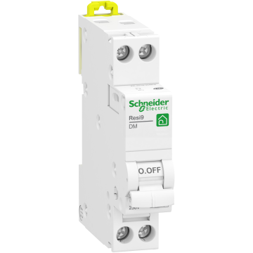 Resi9 - disjoncteur modulaire - 1P+N - 10A - courbe D - peignable - SCHNEIDER ELECTRIC - R9PFD610