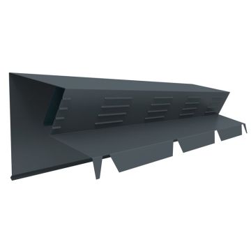 Bande de faîtage ventilée pour tôles métalliques Joris Ide