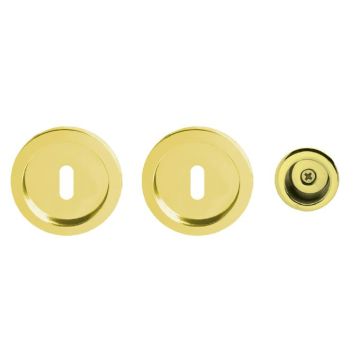 Kit poignée cuvette rond KARCHER DESIGN Zirc poli - EPD3 BB 78