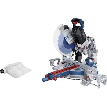 Scie à onglets sans fil bi-turbo gcm 18v-305 gdc pro bosch - sans batterie ni chargeur - accessoires - 0601b43000