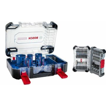 Jeu de scies cloches BOSCH Expert 9 pièces + jeu d'embouts BOSCH Pro Impact 36 pièces - BOSCH - 0615997673