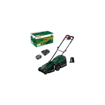 Tondeuse à gazon sans fil ROTAK18V-34 - BOSCH - avec 1 batterie 4,0 Ah - chargeur - 06008B9N00