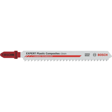 Lame de scie sauteuse EXPERT Plastic Composites Clean T301CHM - BOSCH - 2608902471