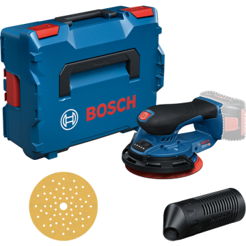 Ponceuse excentrique sans-fil GEX 18V-150-3 Professional - Livrée sans batterie et sans chargeur - BOSCH - 0601372903