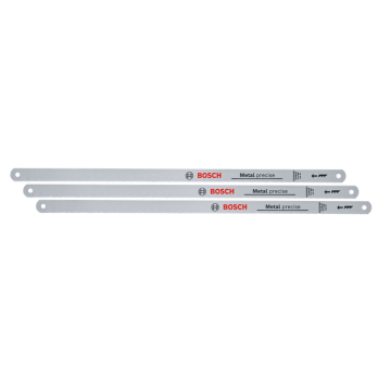 3 lames de scie à métaux de 300 mm à 24 dpp - BOSCH - 1600A032UM
