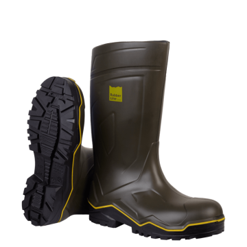 Bottes De Travail Vertes RUBBER LINE - SOLIDUR - RLO4VT-38