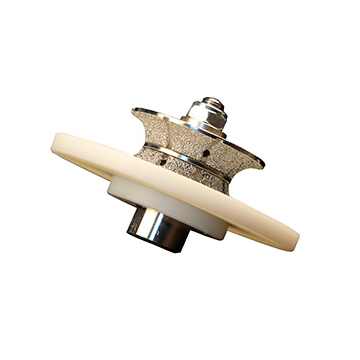 Meule de façonnage DIAM INDUSTRIES H:22mm profil demi-rond pour meuleuse - MF 22/N