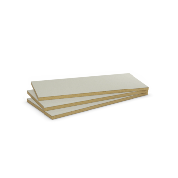 Plaque de plâtre standard Labelrock biodensité largeur 1.2 m - Longueur et épaisseur au choix