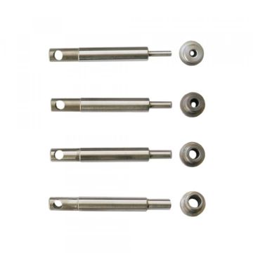 Kit de 4 poinçons pour Polyperfor Ø 3,3 - 4,1 - 4,9 - 6,2 mm Spécial industrie