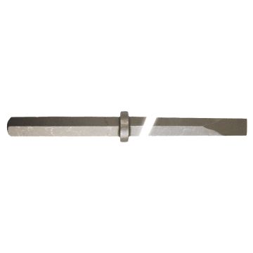 Burin plat Hexagonal 28 mm à collerette 520 mm - MAKITA - D-17681