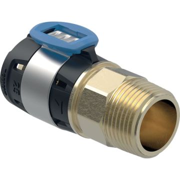 Raccord FlowFit filetage mâle - DN. 32 / 25 - Ø 40 mm x Rp. 1'' - GEBERIT - 620.304.00.1