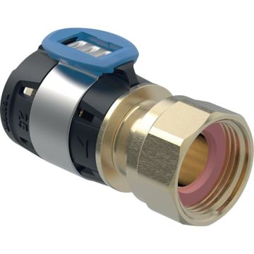 Raccord FlowFit avec écrou de serrage - DN. 12 / 15 - Ø 16 - 1/2'' - GEBERIT - 620.630.00.1