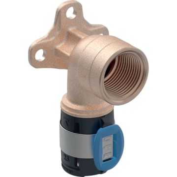 Applique 90° FlowFit - DN. 15 - Ø 20 mm - Rp. 1/2'' - L. 3.6 cm - GEBERIT - 620.761.00.1