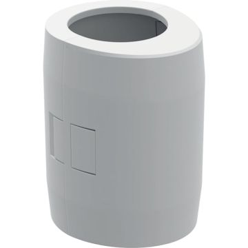 Recouvrement multicouche FlowFit pour raccord à sertir - Ø 16 mm - Blanc alpin - GEBERIT - 619.738.00.1