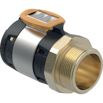 Raccord FlowFit filetage mâle - DN. 40 - Ø 50 mm x Rp. 1 1/2'' - GEBERIT - 620.305.00.1