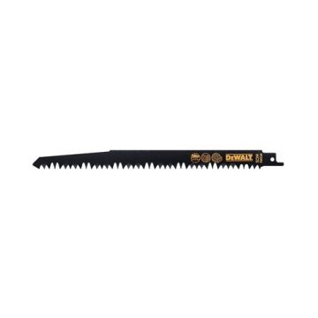 Lame cobalt 152 mm dewalt pour scies sabre sans fil bois alu - 5 pièces - dt2345