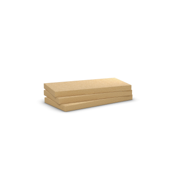 Panneau isolant en laine de roche Ecorock Mono de Rockwool (palette) - épaisseur au choix