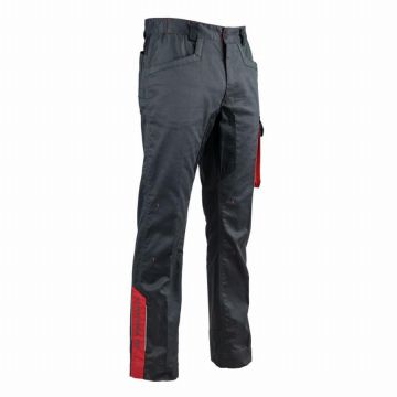 Pantalon stretch FACOM Steps Noir/Gris/Rouge Taille 44 - FXWW1010E-44