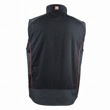 Gilet de travail bodywarmer matelassé FACOM Track Noir/Rouge Taille M - FXWW5000E-M