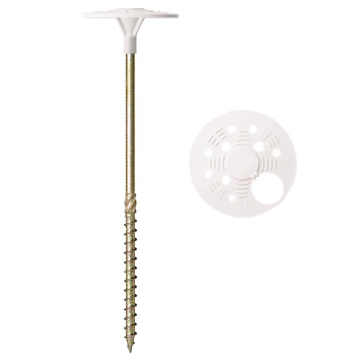 Carton de 100 Rosaces plastique Ø60 mm SCELL IT pour vis à bois - FI60