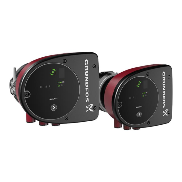 Deux circulateurs grundfos magna 1 - 32-100 180 - 230 v - pn6/10 - 99221241