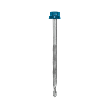 Vis autoperceuse ETANCO Zacrospiral - Ø 6.3x90 mm - Tête hexagonale 12 - Sachet de 100 - Ral 1015 - 551910014